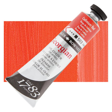 رنگ روغن جورجین دالررونی 38 میل تکی کد Cadmium Red G - 503