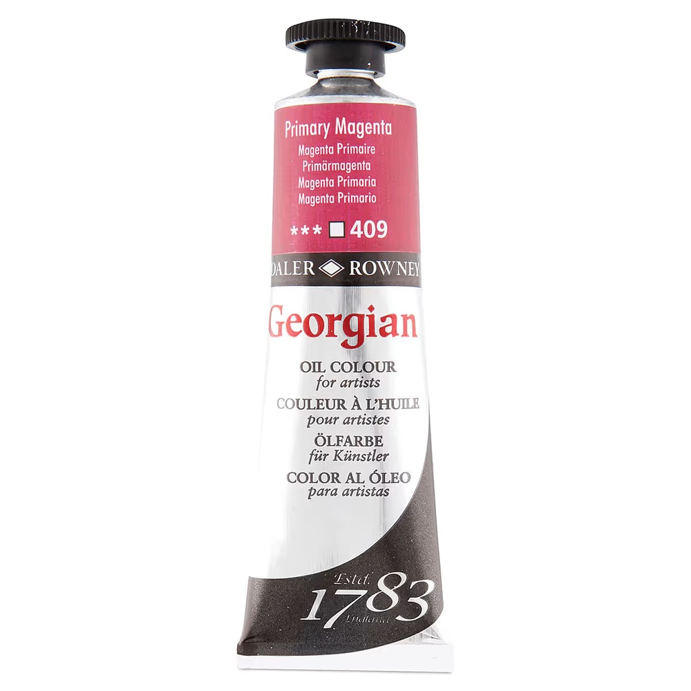 رنگ روغن جورجین دالررونی 38 میل تکی کد Primary Magenta G - 409