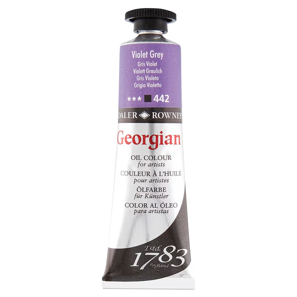 رنگ روغن جورجین دالررونی 38 میل تکی کد Violet Grey G - 442