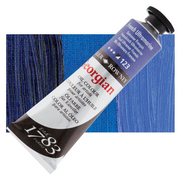 رنگ روغن جورجین دالررونی 38 میل تکی کد French Ultramarine G - 123
