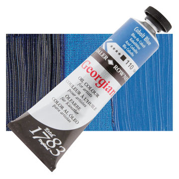 رنگ روغن جورجین دالررونی 38 میل تکی کد Cobalt Blue G - 110