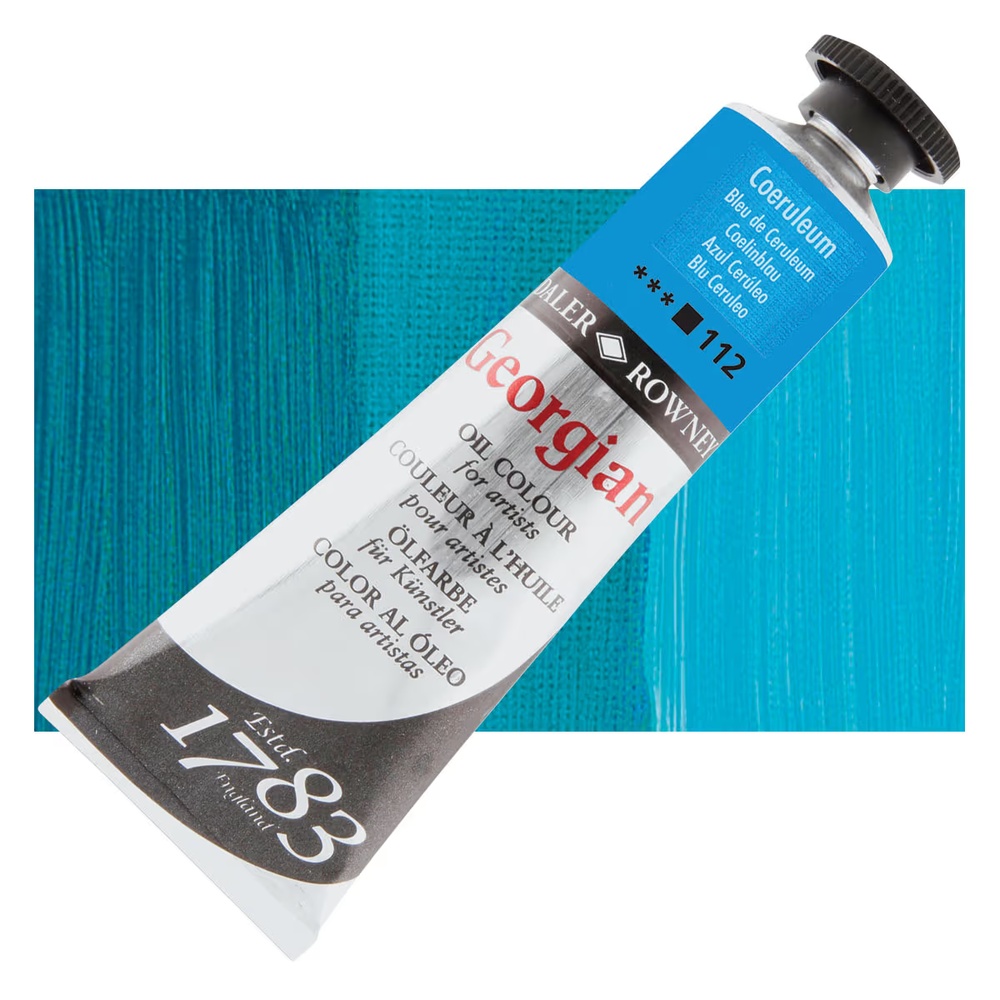 رنگ روغن جورجین دالررونی 38 میل تکی کد Coeruleum G - 112