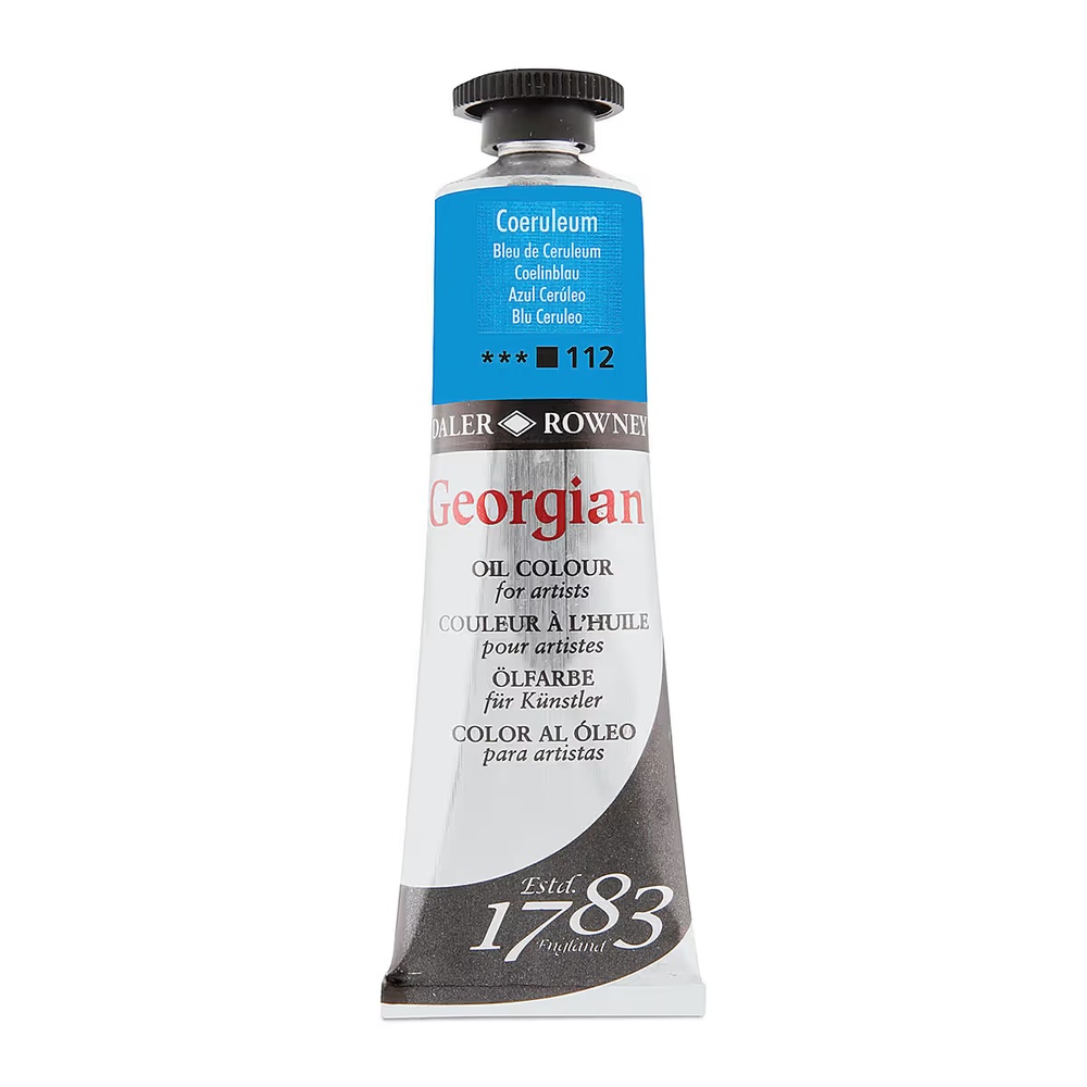رنگ روغن جورجین دالررونی 38 میل تکی کد Coeruleum G - 112