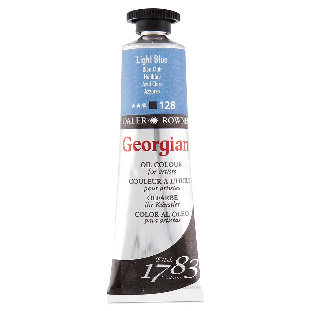 رنگ روغن جورجین دالررونی 38 میل تکی کد Light Blue G - 128