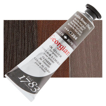 رنگ روغن جورجین دالررونی 38 میل تکی کد Vandyke Brown Hue G - 264