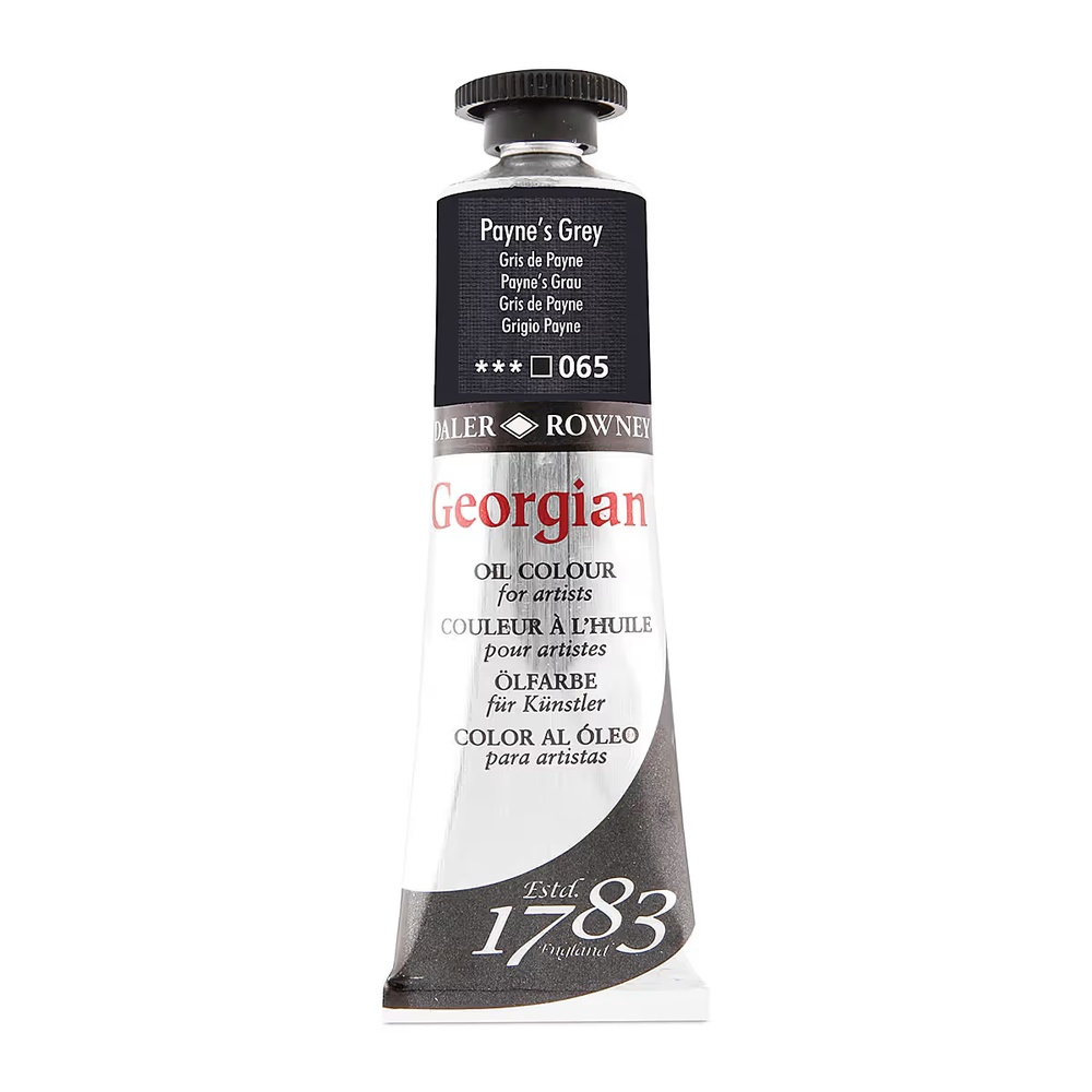 رنگ روغن جورجین دالررونی 38 میل تکی کد Payene's Grey G - 065