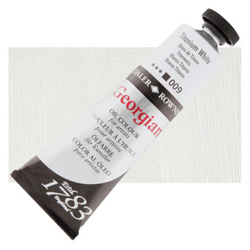رنگ روغن جورجین دالررونی 38 میل تکی کد Titanium White G - 009