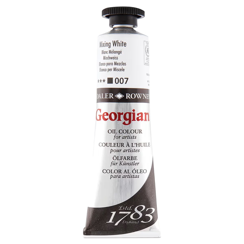 رنگ روغن جورجین دالررونی 38 میل تکی کد Mixing White G - 007