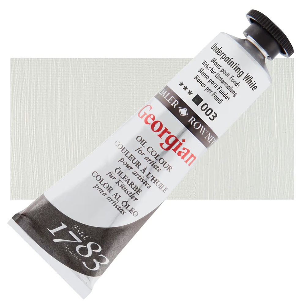رنگ روغن جورجین دالررونی 38 میل تکی کد Underpainting White G - 003