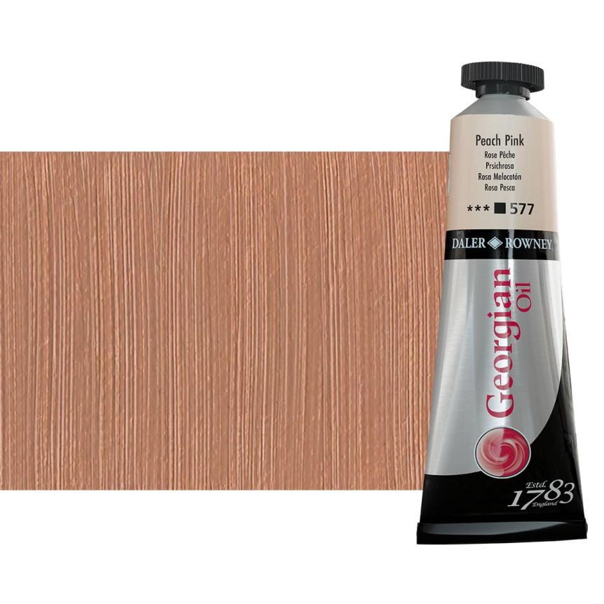 رنگ روغن جورجین دالررونی 38 میل تکی کد Peach Pink G - 577