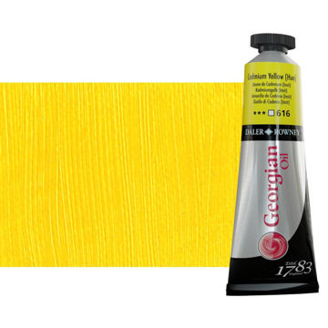 رنگ روغن جورجین دالررونی 38 میل تکی کد Cadmium Yellow Hue G - 616