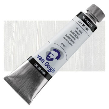 رنگ روغن ونگوگ 40 میل تکی کد Zinc White - 104