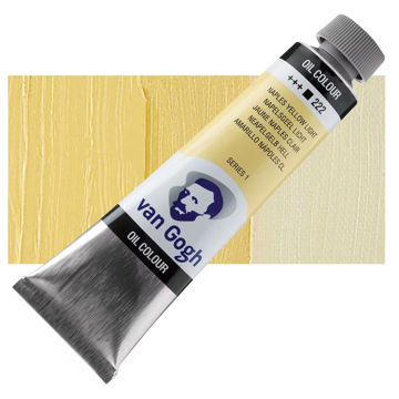رنگ روغن ونگوگ 40 میل تکی کد Naples Yellow Light - ز