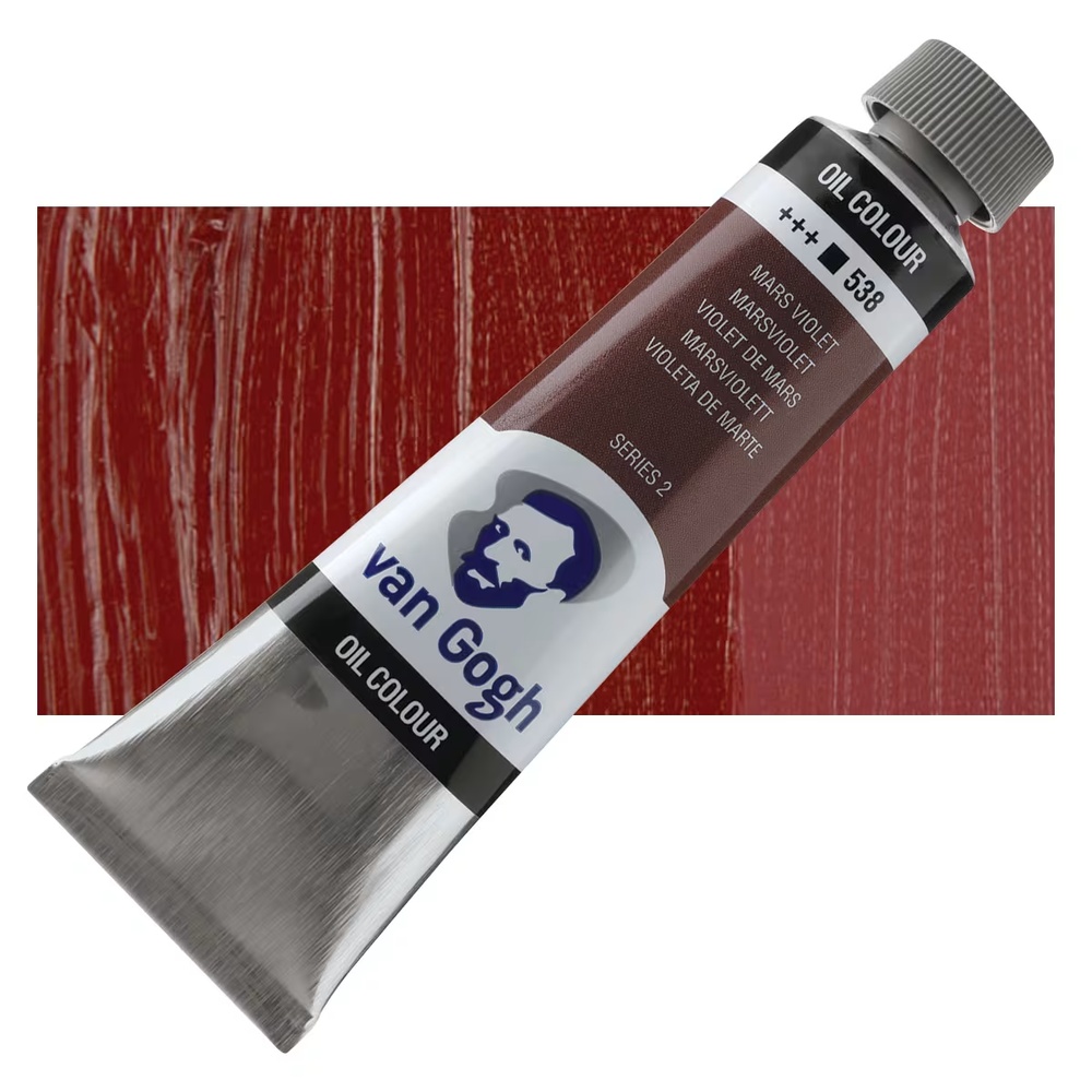 رنگ روغن ونگوگ 40 میل تکی کد Mars Violet - 538