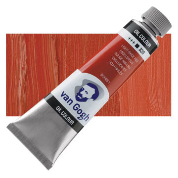 رنگ روغن ونگوگ 40 میل تکی کد Light Oxide Red - 339