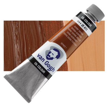 رنگ روغن ونگوگ 40 میل تکی کد Burnt Sienna - 411