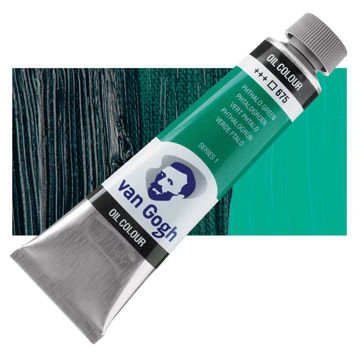 رنگ روغن ونگوگ 40 میل تکی کد Phthalo Green - 675