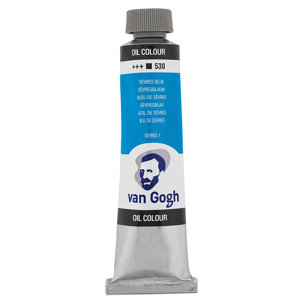 رنگ روغن ونگوگ 40 میل تکی کد Sevres Blue - 530