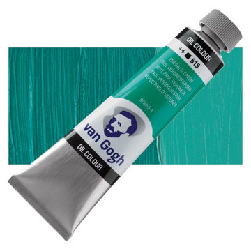 رنگ روغن ونگوگ 40 میل تکی کد Emerald Green - 615