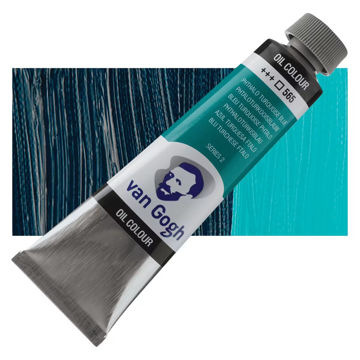 رنگ روغن ونگوگ 40 میل تکی کد Phthalo Turquoise Blue - 565