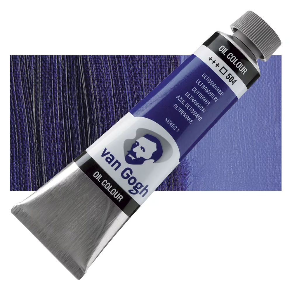 رنگ روغن ونگوگ 40 میل تکی کد Ultramarine - 504