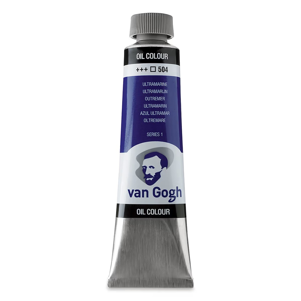 رنگ روغن ونگوگ 40 میل تکی کد Ultramarine - 504