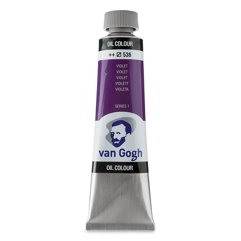 رنگ روغن ونگوگ 40 میل تکی کد Violet - 536