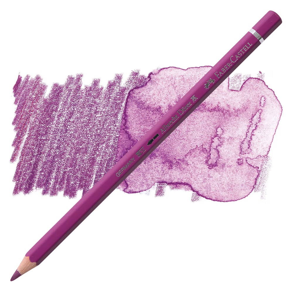 مداد رنگی آبرنگی فابرکاستل تکی کد Light Red-Violet - 135