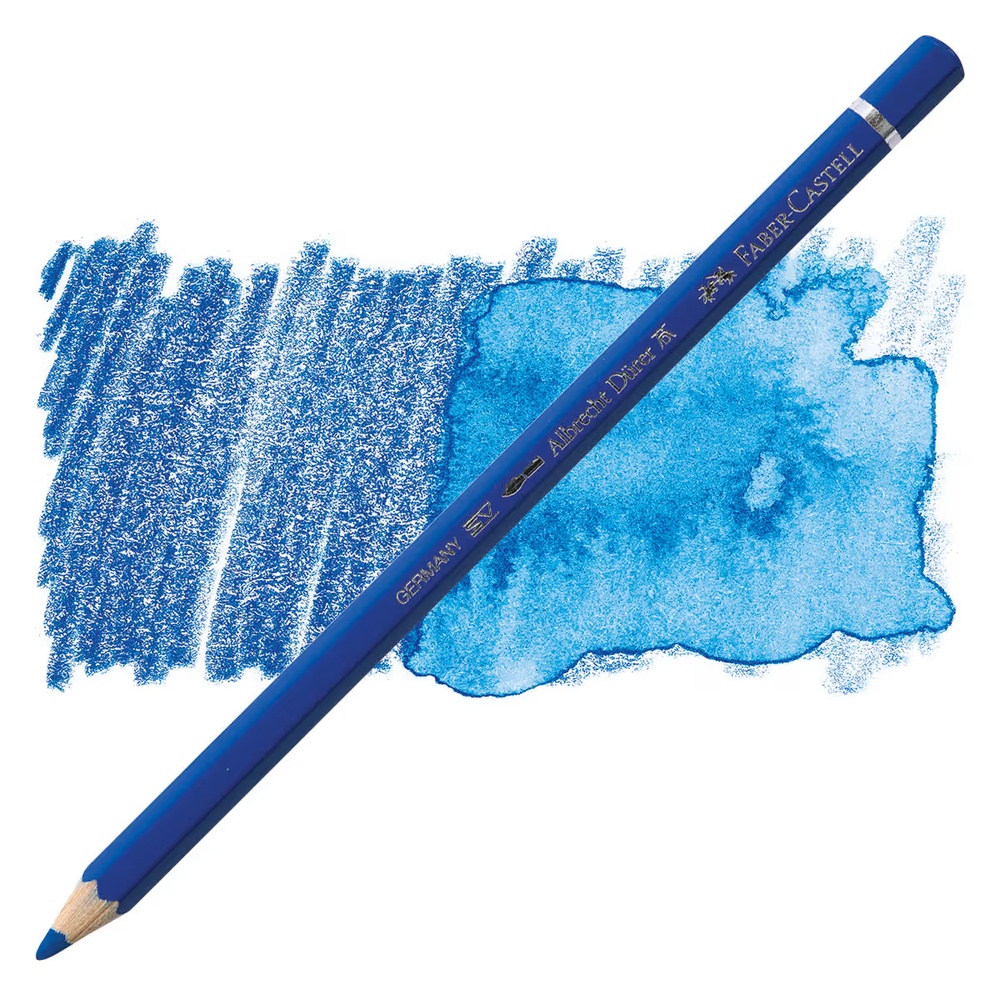 مداد رنگی آبرنگی فابرکاستل تکی کد Cobalt Blue Greenish - 144