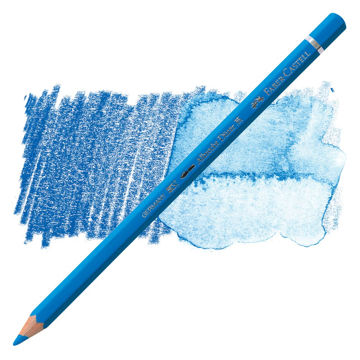 مداد رنگی آبرنگی فابرکاستل تکی کد Middle Phthalo Blue - 152