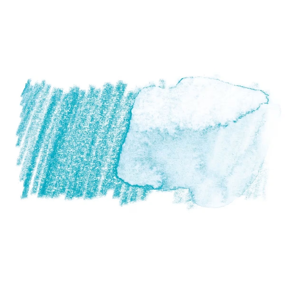 مداد رنگی آبرنگی فابرکاستل تکی کد Light Cobalt Turquoise - 154