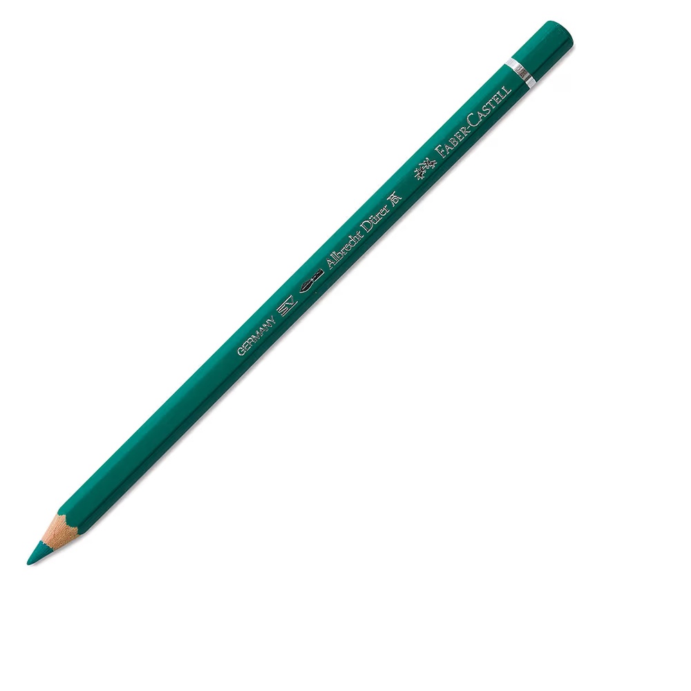 مداد رنگی آبرنگی فابرکاستل تکی کد Chrome Oxide Green Fiery - 276