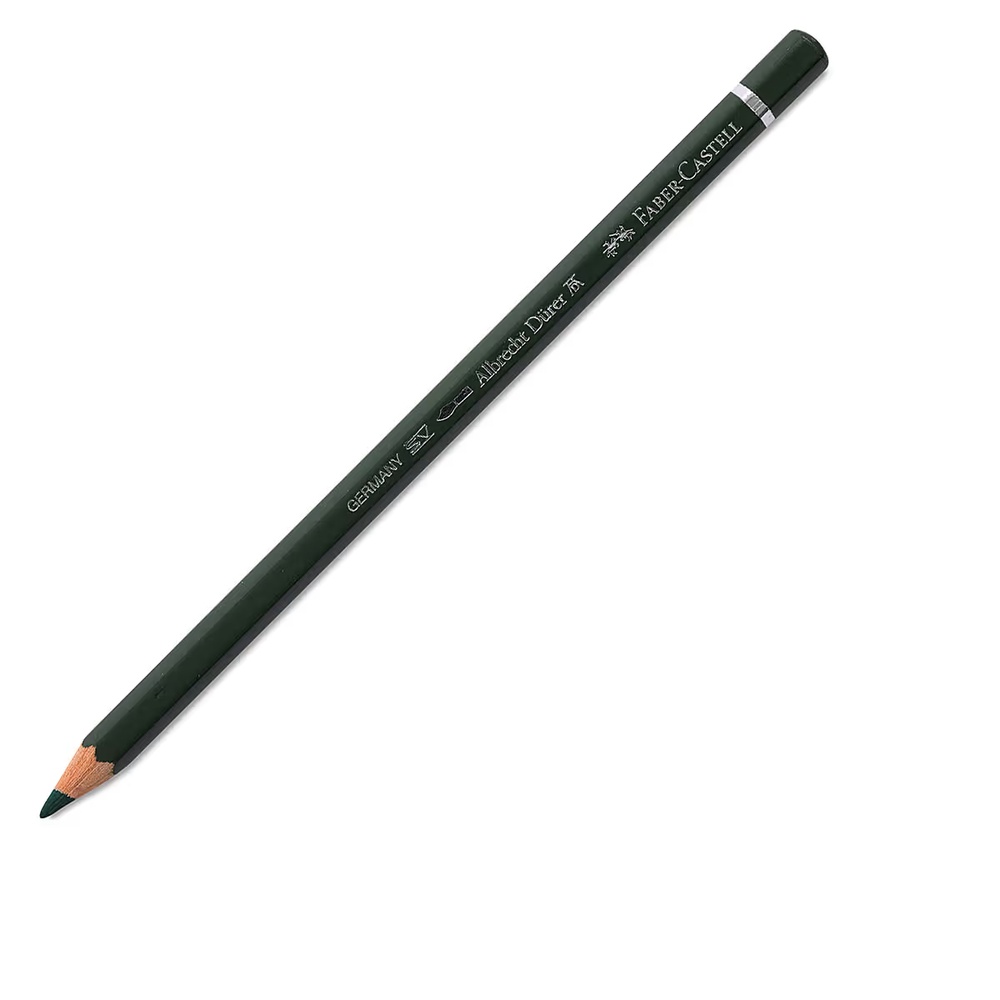 مداد رنگی آبرنگی فابرکاستل تکی کد Chrome Oxide Green - 278