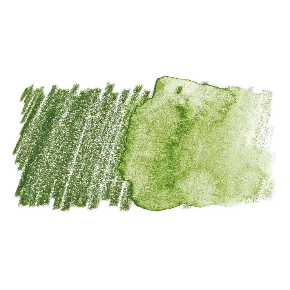 مداد رنگی آبرنگی فابرکاستل تکی کد Permanent Green Olive - 167