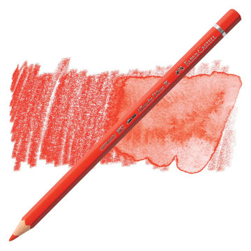 مداد رنگی آبرنگی فابرکاستل تکی کد Light Cadmium Red - 117