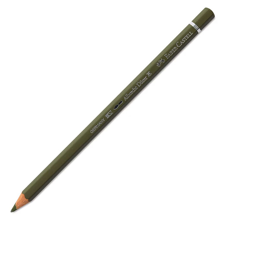 مداد رنگی آبرنگی فابرکاستل تکی کد Olive Green Yellowish - 173