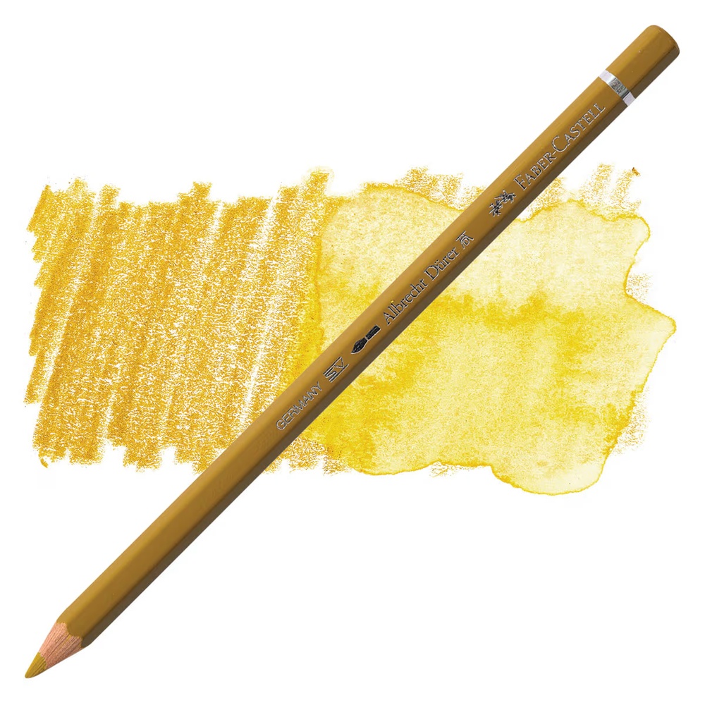 مداد رنگی آبرنگی فابرکاستل تکی کد Green Gold - 268