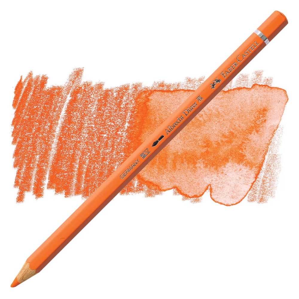 مداد رنگی آبرنگی فابرکاستل تکی کد Orange Glaze - 113