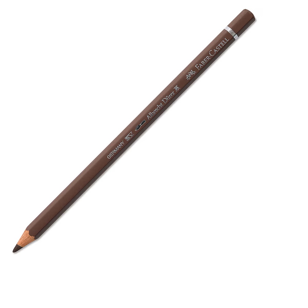 مداد رنگی آبرنگی فابرکاستل تکی کد Van Dyck Brown - 176