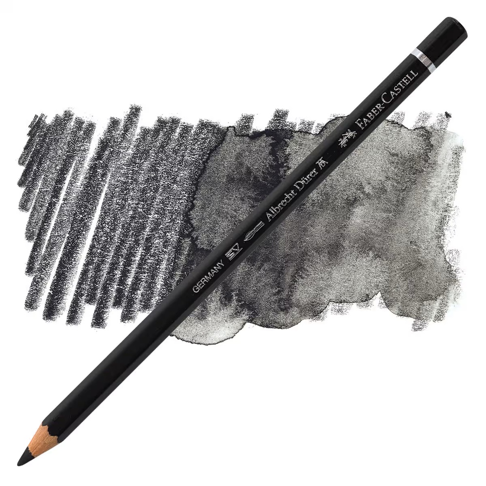 مداد رنگی آبرنگی فابرکاستل تکی کد Black - 199