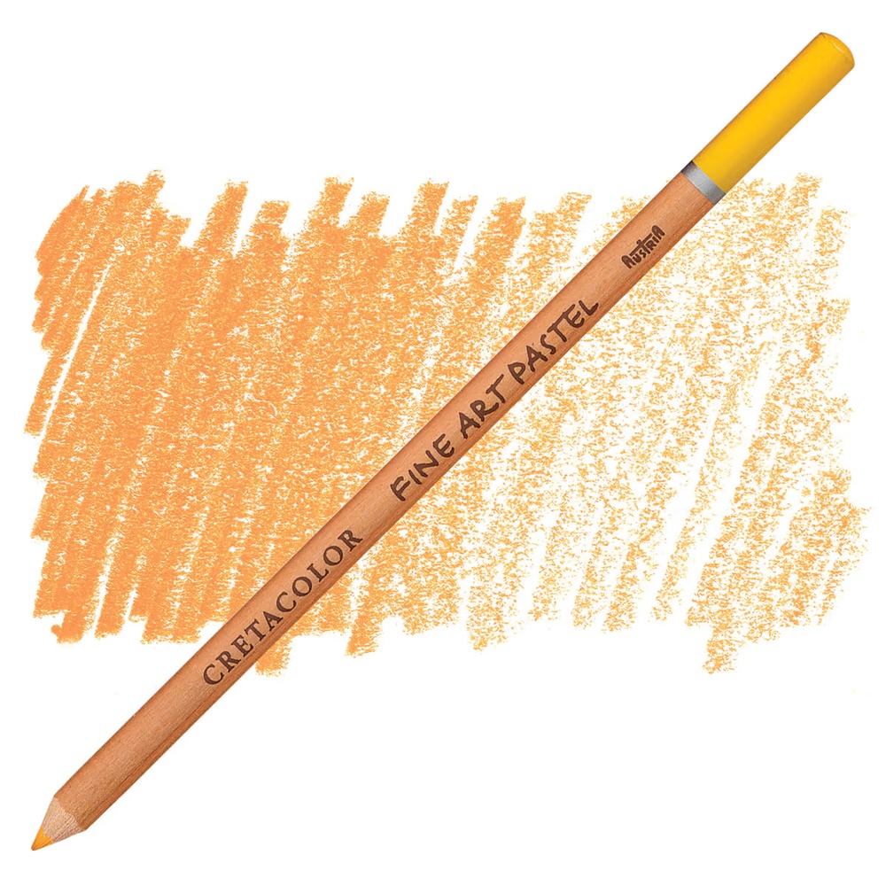 مداد پاستل کرتاکالر تکی کد Permanent Dark Yellow - 109