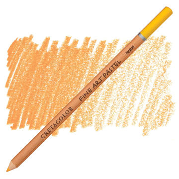 مداد پاستل کرتاکالر تکی کد Permanent Dark Yellow - 109