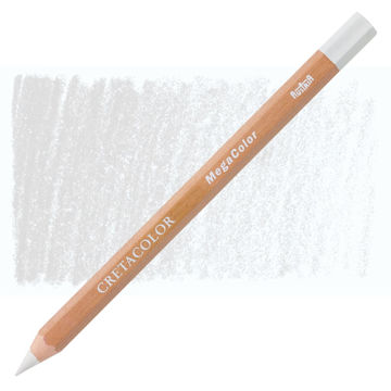 مداد رنگی کرتاکالر (مگا) تکی رنگ Permanent White