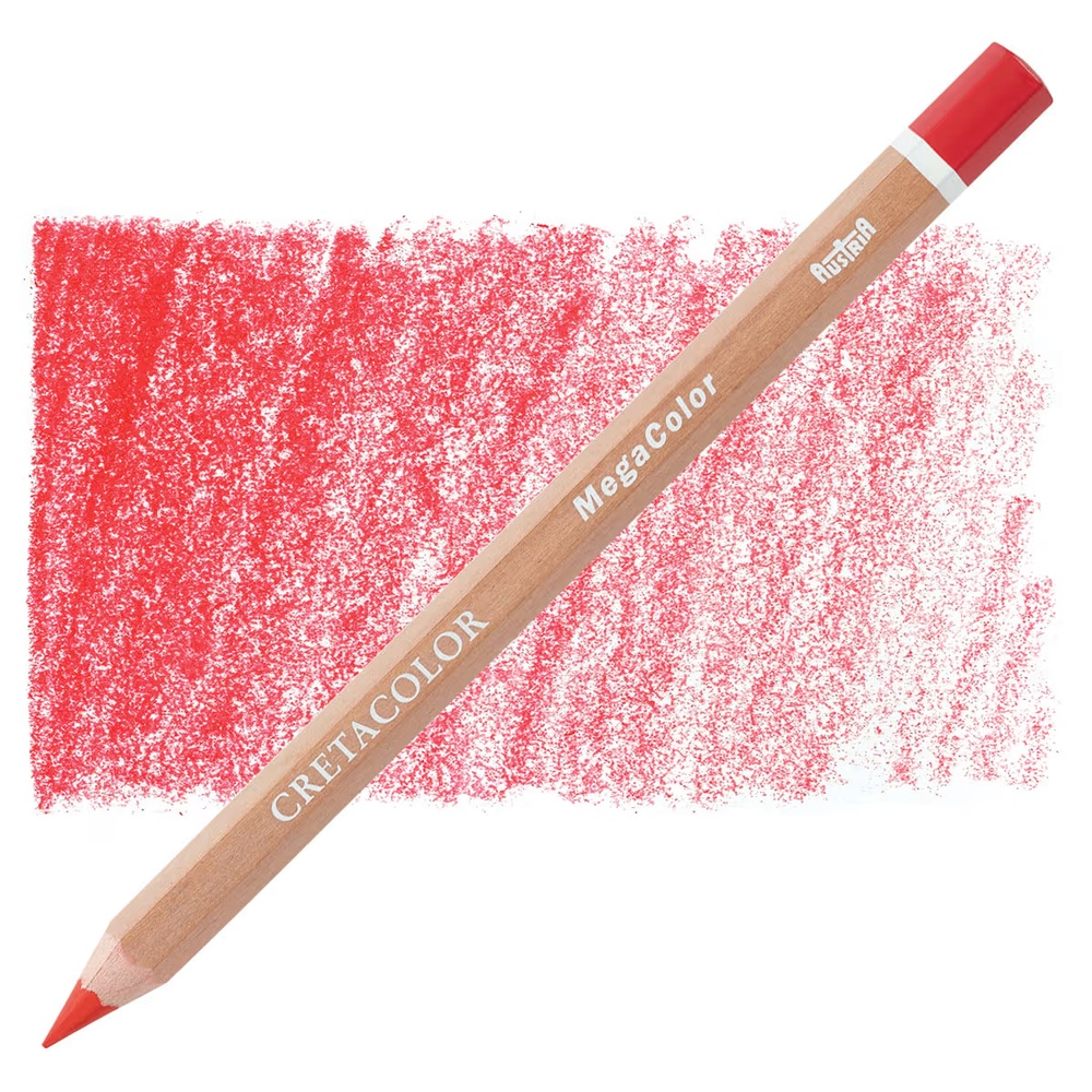 مداد رنگی کرتاکالر (مگا) تکی رنگ Permanent Red Dark