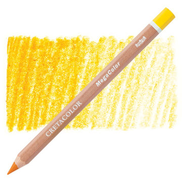 مداد رنگی کرتاکالر (مگا) تکی رنگ Chromium Yellow