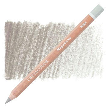 مداد رنگی کرتاکالر (مگا) تکی رنگ Light Grey