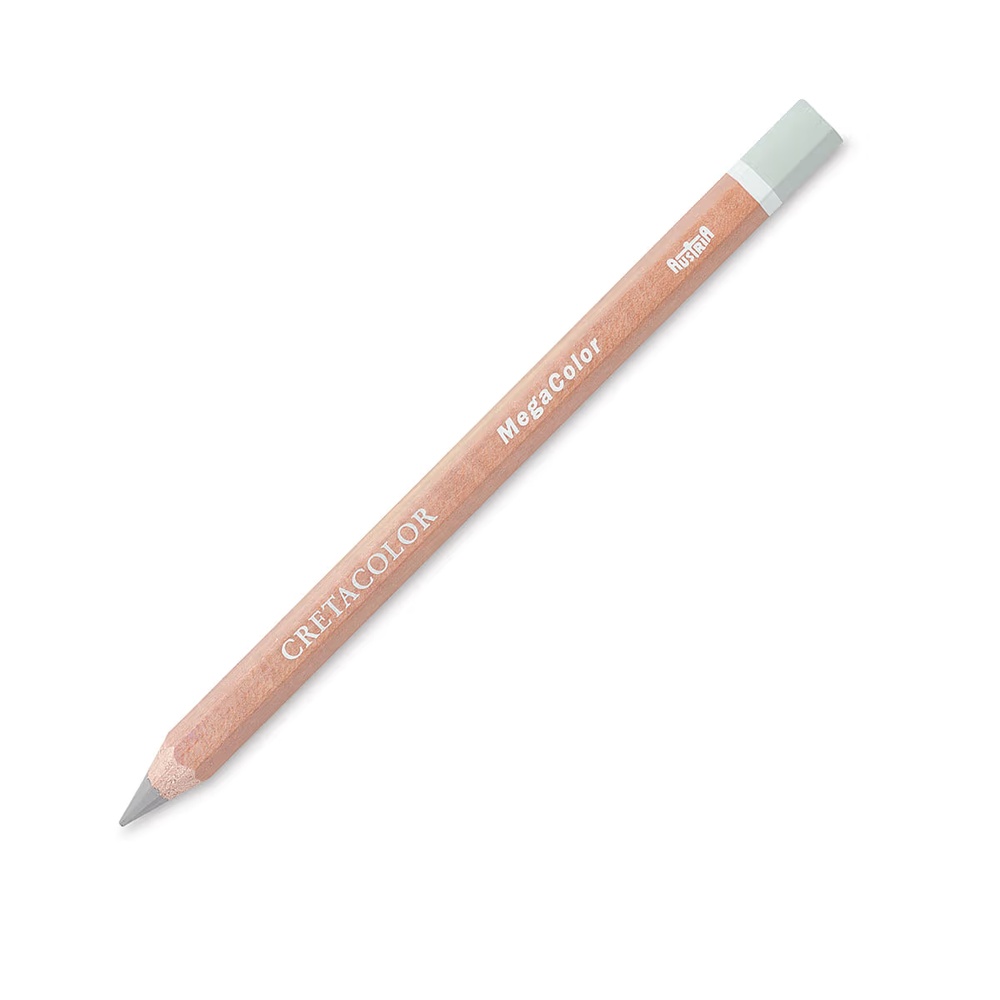 مداد رنگی کرتاکالر (مگا) تکی رنگ Light Grey