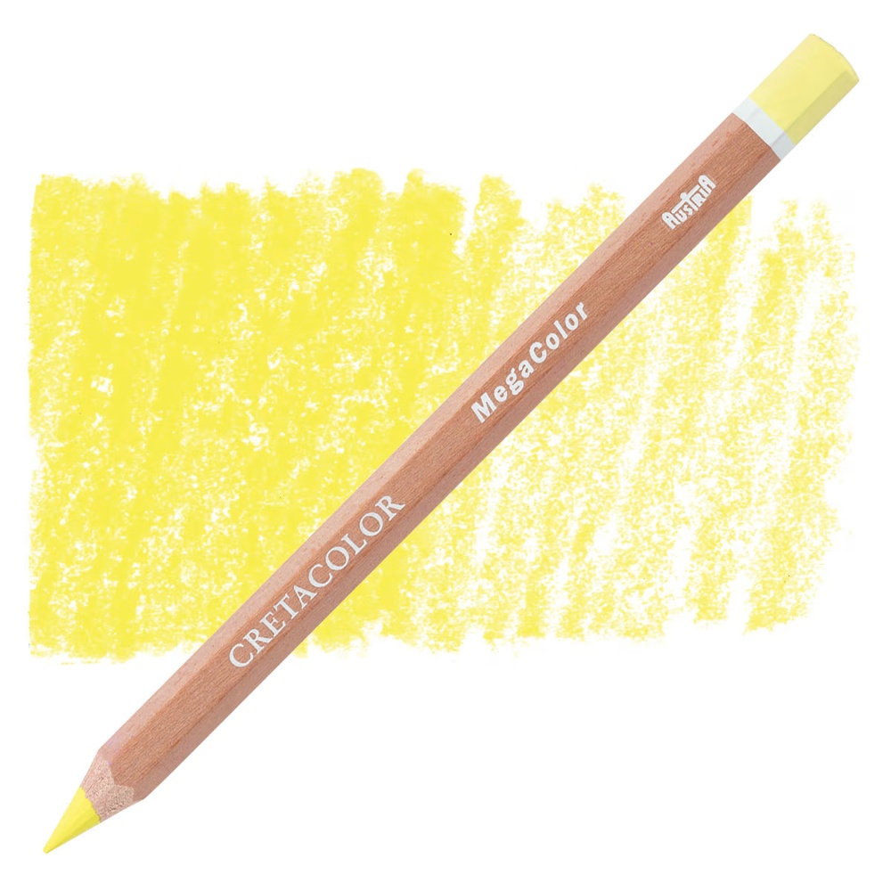 مداد رنگی کرتاکالر (مگا) تکی رنگ Naples Yellow