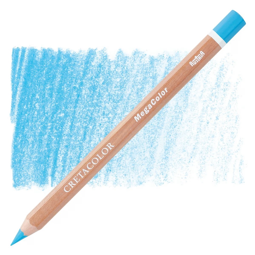 مداد رنگی کرتاکالر (مگا) تکی رنگ Light Blue