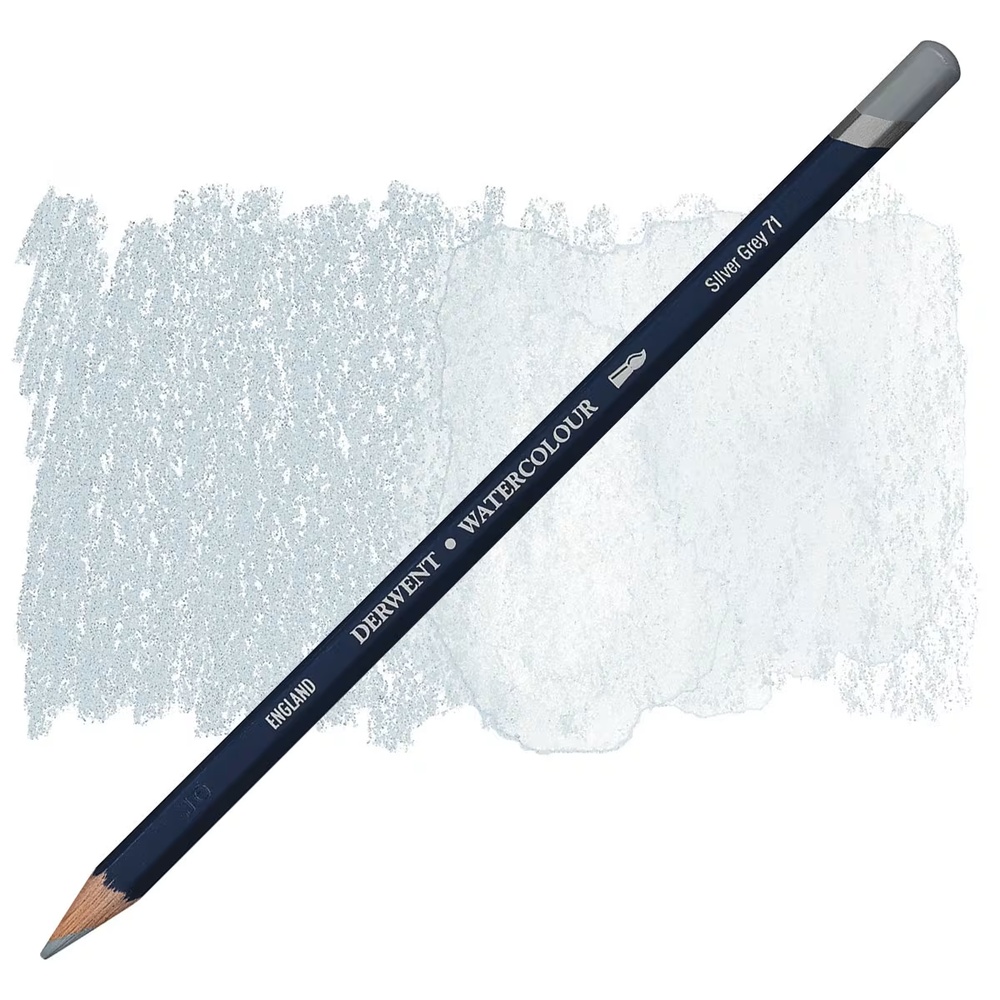 مداد رنگی آبرنگی درونت تکی کد Silver Gray - 71